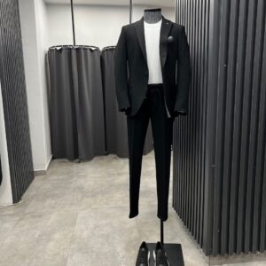 Siyah Jogger Takım Elbise